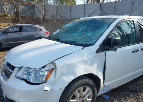 2019 Dodge Grand Caravan Se from USA, damaged, VIN 2C4RDGBG0KR741725